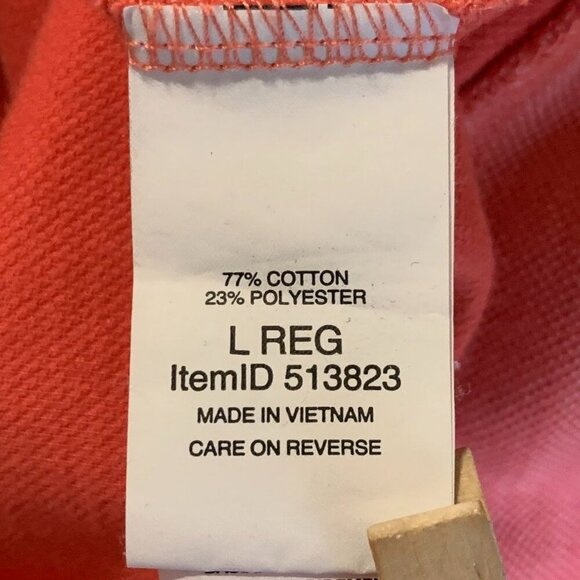 L.L. Bean Men's Comfort Stretch Piqué Full Zip Long Sleeve Shirt Size L - Picture 8 of 11